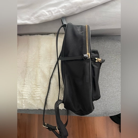 Kate Spade, Black Mini Backpack/Purse - Picture 2 of 5